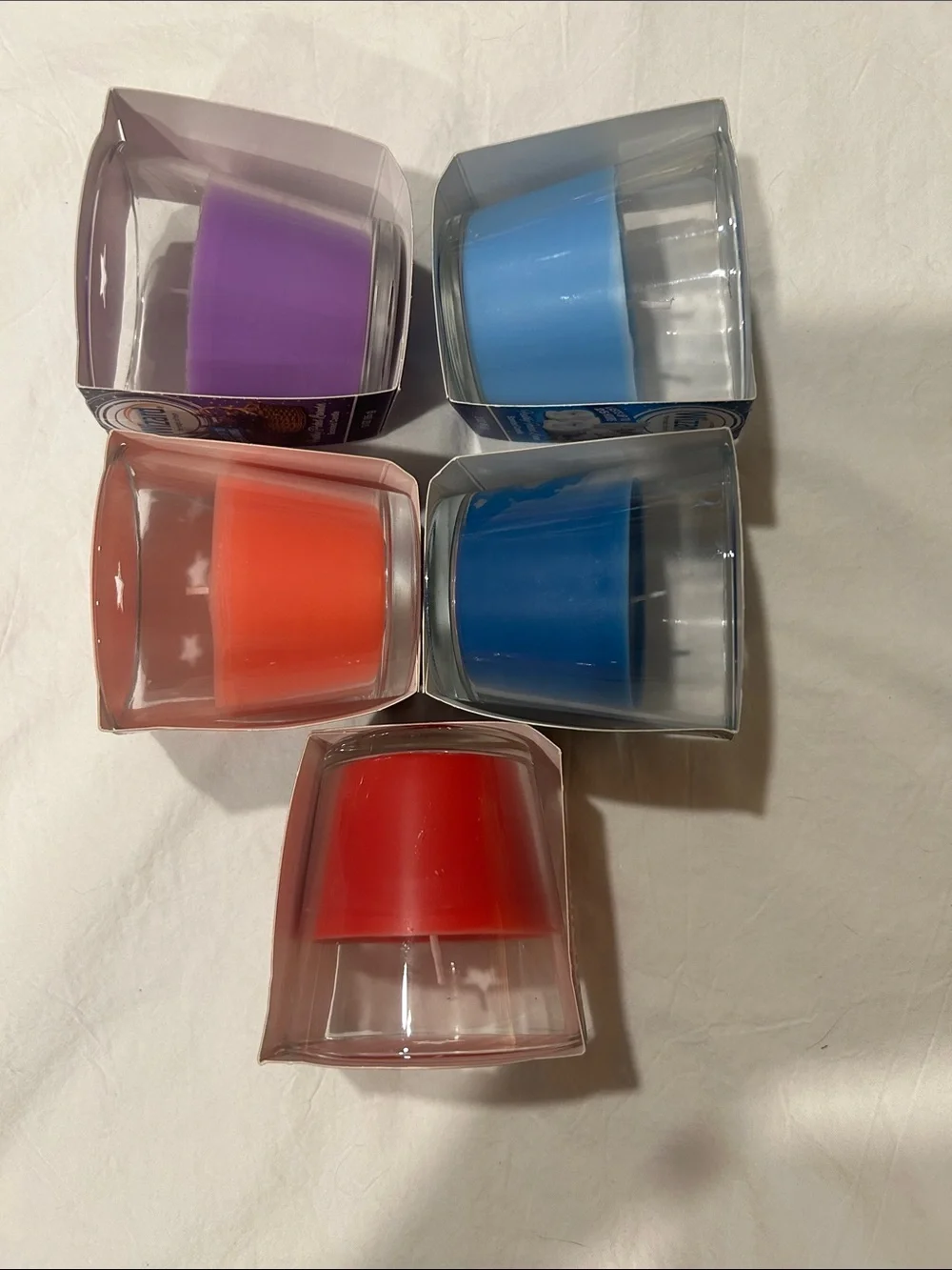 Wizard candles and gel refreshers.